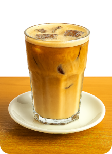 <strong>Cold brew latte - Aprox. 240 ml | 100–140 kcal | Menor acidez que el espresso</strong>