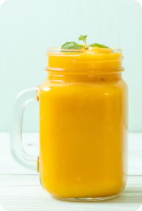 <strong>Smoothies de Mango - Aprox. 300 ml | 150–200 kcal</strong>