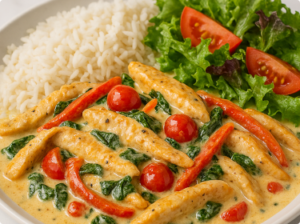 <strong>Pollo toscano- Aprox. 520 kcal por porción</strong>